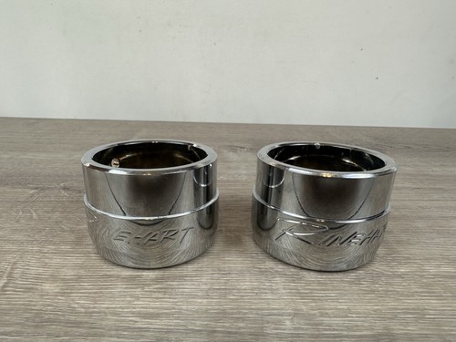 TAPAS DE EXTREMO PUNTA DE ESCAPE RINEHART 2" DIÁMETRO INTERIOR CROMO - Imagen 1 de 6