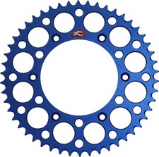 Renthal Ultralight Rear Sprocket - 50T - Blue - 224U-520-50GPBU