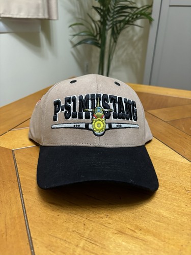 P-51 Mustang Commemorative Air Force Stitched Hat Keep ‘Em Flying God Bless USA