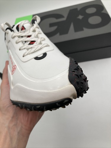 G/Fore G/18 Golfschuhe Herren Größe 11 Schnee/Onyx mit Originalkarton Top Zustand - Bild 20 von 24