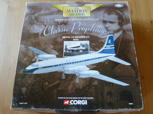 CORGI Aviation Archive 1:144 Bristol 175 Britannia 312 BOAC AA 48602 Limited Ed.