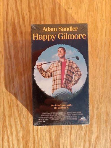 Happy Gilmore VHS Factory Sealed ORIGINAL RELEASE Adam Sandler 1996 1st Edition - Picture 1 of 5