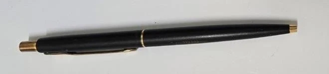 Bolígrafo publicitario Parker Black Martell coñac hecho en EE. UU. Foto 3 de 4