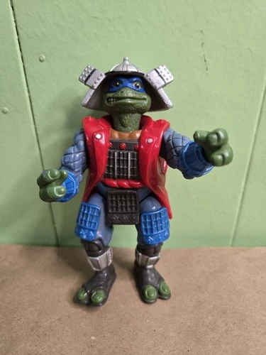 Vintage 1993 Playmates TMNT Movie III Samurai Leo Action Figure