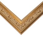 9x22 Frame Gold Real Wood Picture Frame Width 1.75 inches | Interior Frame Depth