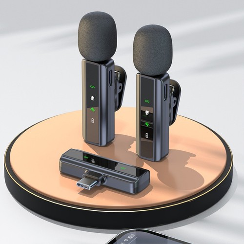 Clear Voice Sound Wireless Lavaliers Microphone For Phone Compatible With Most - Zdjęcie 9 z 16