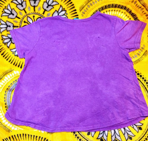 Vintage 1998 Nickelodeon Rugrats Purple Viacom T Shirt 7/8 The Toast Is Clear - Picture 4 of 5
