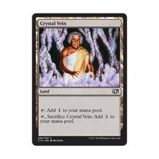 WOTC MtG Commander 2014 Crystal Vein (U) VG