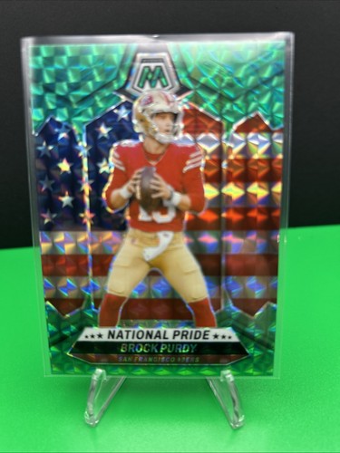 2024 Mosaic-National Pride Green Mosaic Prizm #255 Brock Purdy MINT π₯ππ₯ - Picture 1 of 6