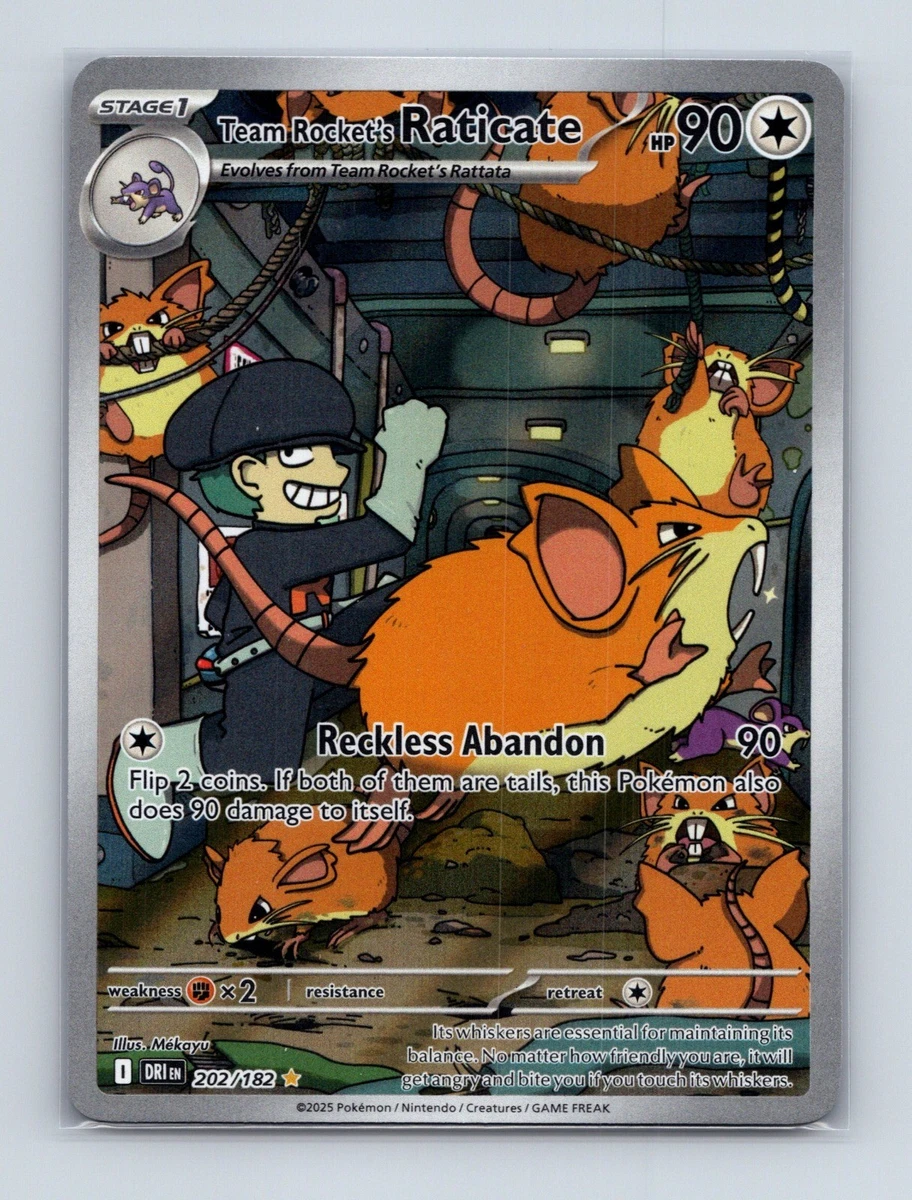 Raticate　ラッタ◆ シャドウレス　Shadowless　ウィザーズ Team Rocket's Raticate Pokémon TCG Cards for sale | eBay