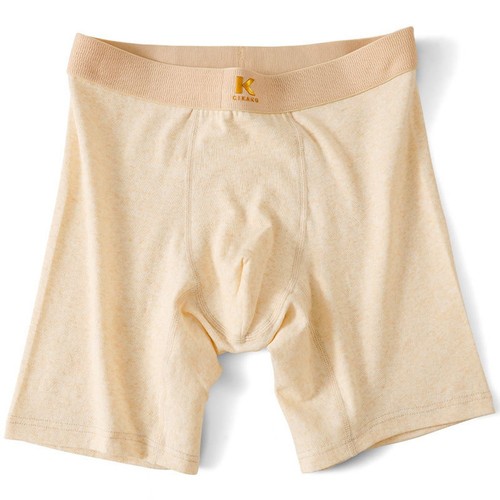 Men Breathable Cotton Boxer Briefs Elastic Waistband Underwear Long Leg Fit - Picture 6 of 14