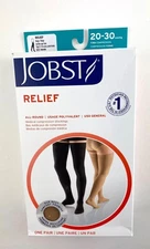 LARGE - Jobst Relief Medical Compression Stockings Thigh CT 20-30mmHg Men Women
