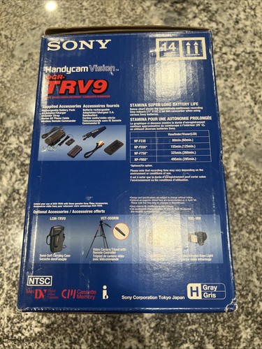 Vintage Y2k Sony Handycam DCR-TRV9 Camcorder Complete Tested And Working Great - Picture 20 of 23