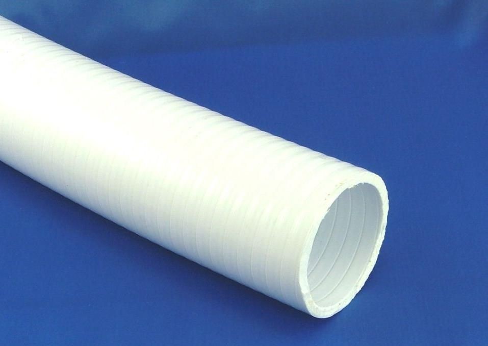 Flex Manguera 2" PVC Tubo Flexible DN50 Rollos De 60mm Diámetro Externo Metro