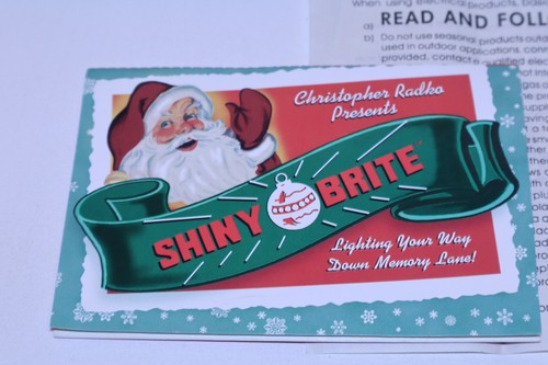 Vintage Shiny Brite by Christopher Radko Electric Snowman Candolier 9 Lamp w/Box - Picture 6 of 22