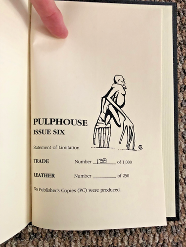 Lot of 5 Pulphouse Hardback Magazine Limited Editions, Issues 2, 4, 6, 7, & 8 - Bild 6 von 8