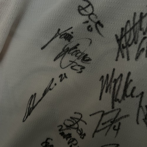 Maglia Hockey Penguins NHL Autografi Firmati 10 Firme - Foto 15 di 16