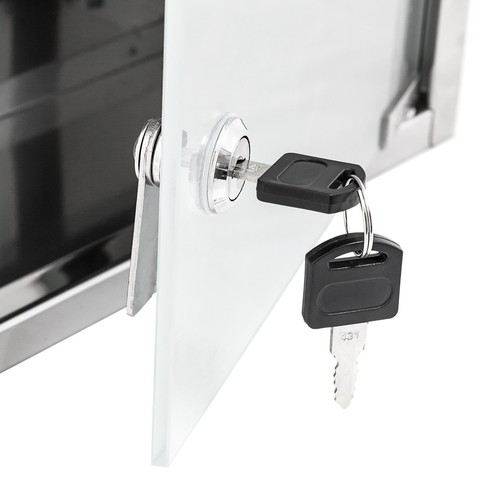 Medizinschrank Medikamentenschrank Apothekerschrank Erste-Hilfe-Schrank silber - Bild 6 von 9