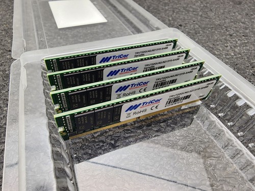 4x TriCore 16GB SO-DIMM Low Profile ECC RAM  Memory DDR4 TRV722GU42J5213Y0-SABB - Picture 1 of 9