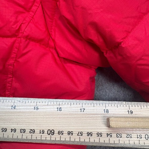 Chaqueta The North Face para mujer talla XS roja Summit Series 900 plumón con capucha acolchada - Imagen 2 de 14