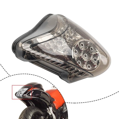 Luz trasera LED intermitente de freno lente de humo para Suzuki Hayabusa GSX1300R 2008-2013 - Imagen 1 de 15