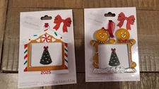 Michaels Studio Decor 2025 Gingerbread Man Woman House Photo Frame Ornament Lot