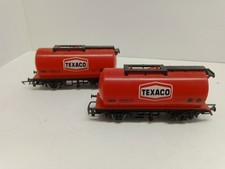  Hornby R231 Texaco Tanker Wagon No. 500 OO Gauge  2 tankers wagons 