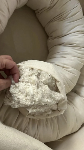 Hundebett aus natürlicher Baumwolle mit abnehmbaren und waschbaren Bezügen ungiftig Hundebett - Bild 28 von 50