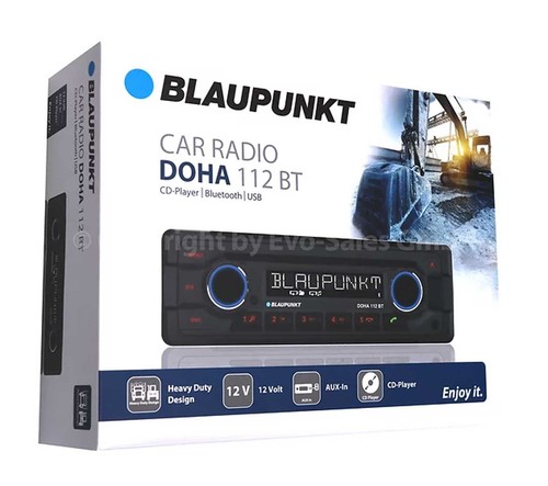 Blaupunkt AUX MP3 CD Bluetooth USB Autoradio für Lancia Musa (ab 2005) - Bild 7 von 9