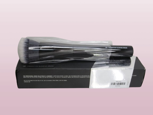 IL MAKIAG #100 FOUNDATION BLENDING BRUSH BOXED SET OF 5 + ONE SCRUNCHIE - Picture 5 of 6