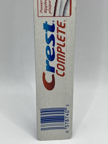 VTG Crest Complete Rippled Bristles Soft Compact Purple Toothbrush NEW Rare - Picture 7 of 13