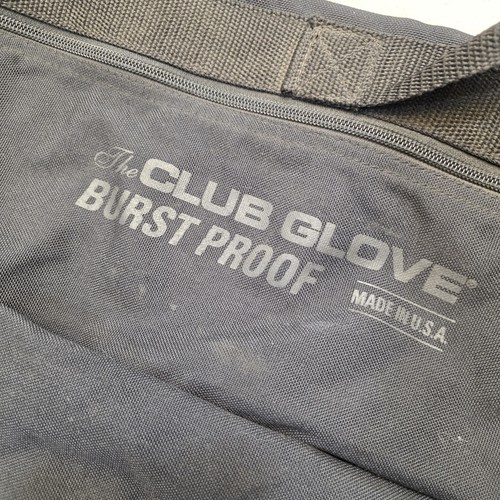 Bolsa de viaje de golf a prueba de explosiones The Original Club Glove negra acolchada en el interior - Imagen 2 de 8