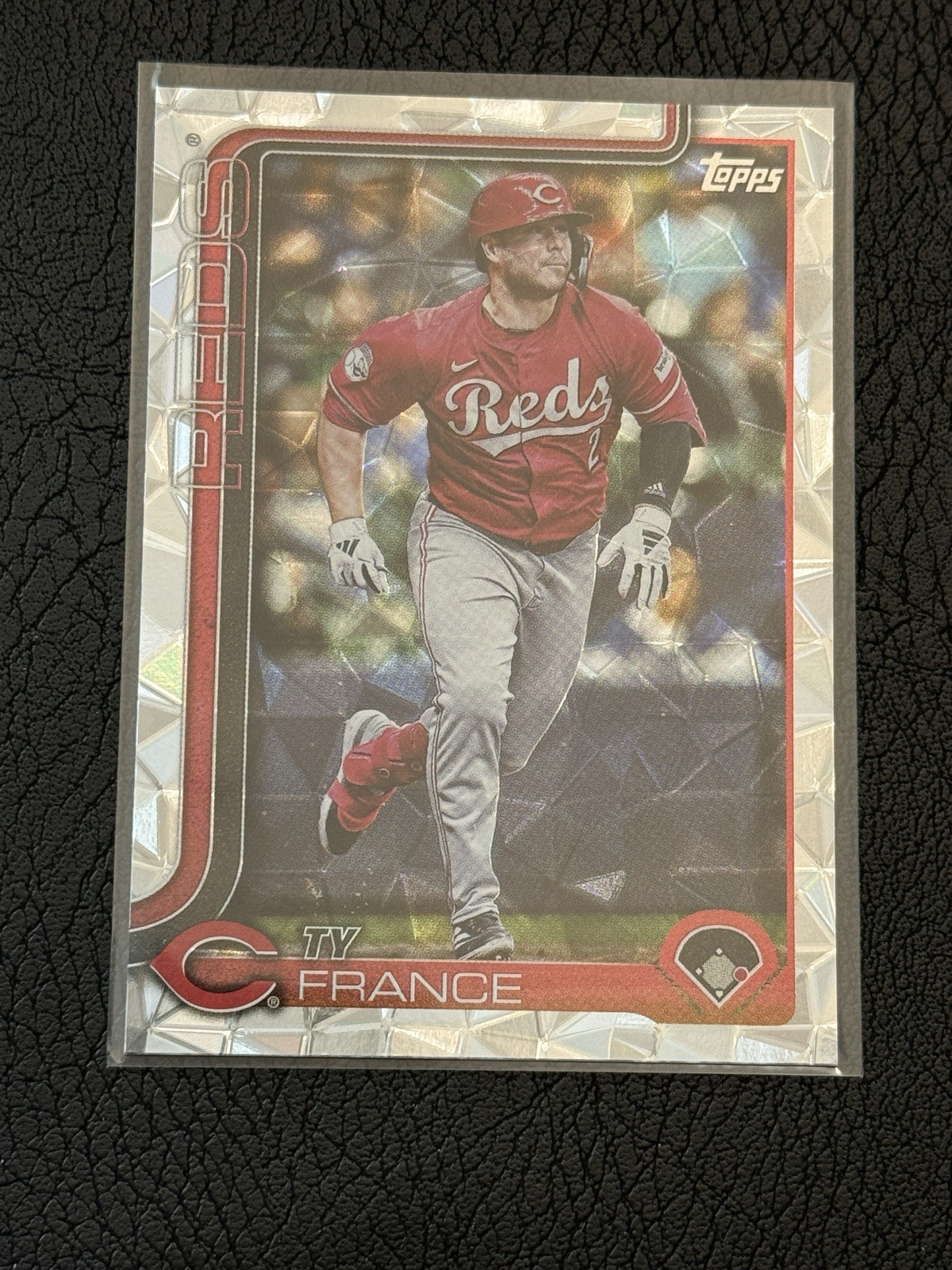 2025 Topps Series 1 - Ty France #227 Diamante Foil Hanger Exclusive