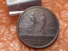 1807 1814 Sierra Leone Slavery Abolition Penny Token #1