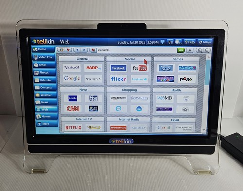 Telikin 22" All In One Touchscreen Computer For Seniors,FOR PARTS OR REPAIR ONLY - 第 1/13 張圖片