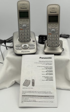 Panasonic KX-TG4221 (2)Cordless Phones and Answering Machine - Tested