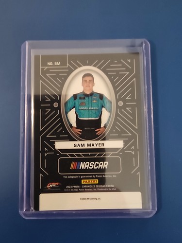 2023 Panini Chronicles NASCAR Racing -Obsidian Autographs-Base-Yellow-Purple - Picture 19 of 38