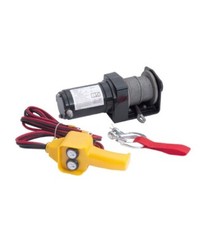 Electric Winch 2000lbs 907kg 12V 15m Rope Remote Switch Recovery Torin Big Red