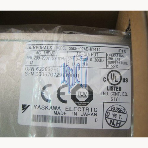 Servo Variateur Yaskawa SGDH-02AE-OY - Neuf Dans Son Emballage D'origine - Pour Automatisme Industriel