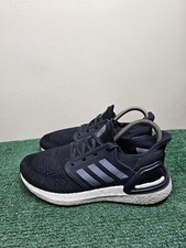 Adidas UltraBoost 20 Women's Size 7 Core Black White Running Shoes EG0714