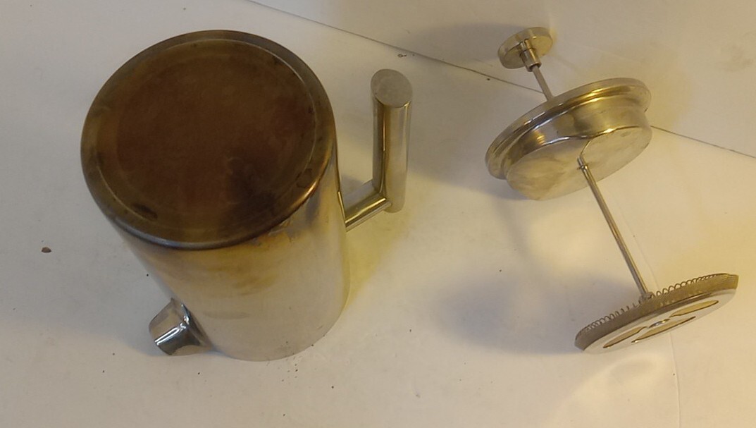 Wolfgang Puck Coffee French Press, Coffee, Tea Press Stainless Steel Pitcher