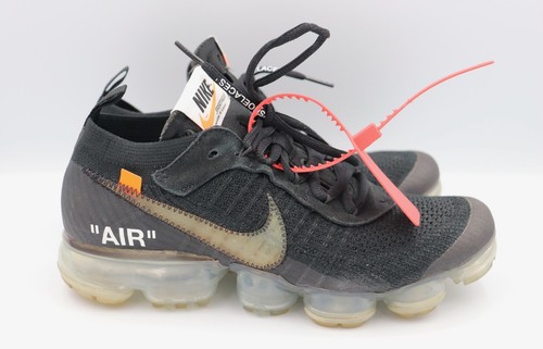 Nike x Off-White Air VaporMax 'Parte 2' Negro Talla 7.5 (AA3831-002) con Caja Usada
