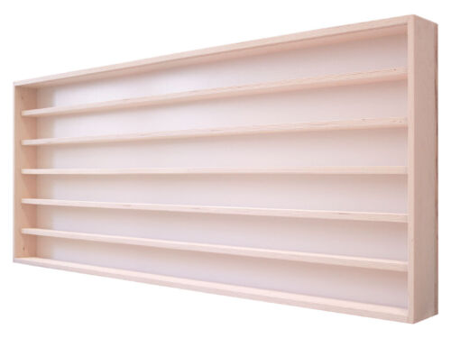 Vitrine Setzkasten Schaukasten Spur H0 Nuten 150 cm x 58 cm x 8,5 cm, V150.6A