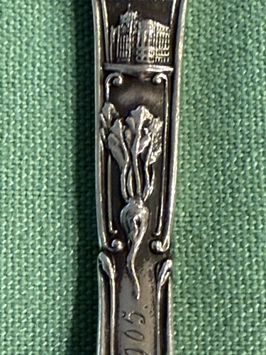 1905 State Capitol Colorado Antique Watson Sterling Souvenir Spoon (S321) - Picture 21 of 22