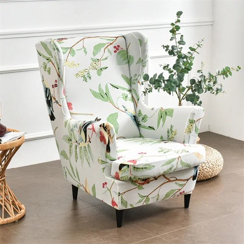 Stretch Wing Chair Cover Armchair Covers Sofa Slipcover With Seat Cushion Cover - Bild 17 von 41