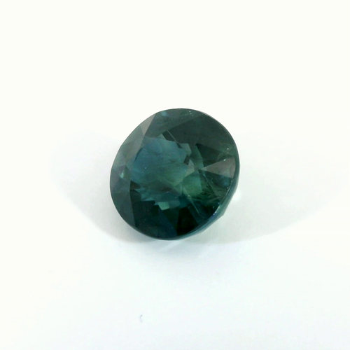 4.25 carat-NATURAL  SAPPHIRE 9X8 MM OVAL CUT LOOSE  GEMSTONE SEE VIDEO - Picture 3 of 5