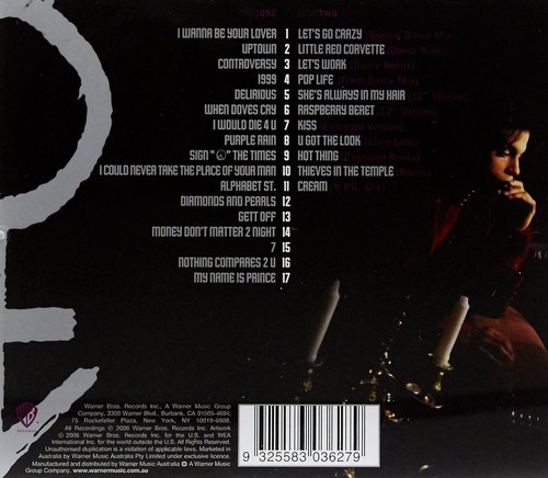 Prince Ultimate 2-CD NEW SEALED Purple Rain/When Doves Cry/Raspberry Beret/Cream - Imagen 2 de 4