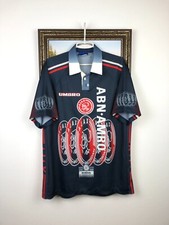 Ajax Amsterdam Cup football Shirt 1996 Soccer Umbro Jersey Mens Trikot Size XL