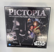 Star Wars Pictopia Family Board Game Complete in box See Pics Free Shipping