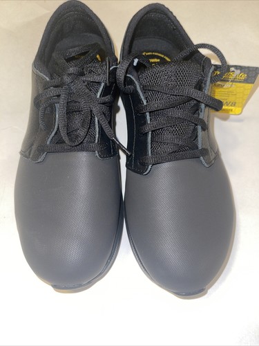 TREDSAFE UNISEX SLIP-RESISTANT SHOES SZ M7/W8 BLACK COLOR NWT - Picture 5 of 16